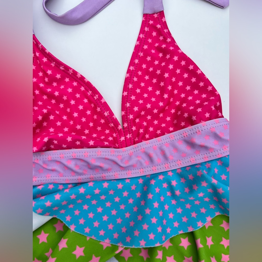 Girls Tankini size 7 two piece swimsuit